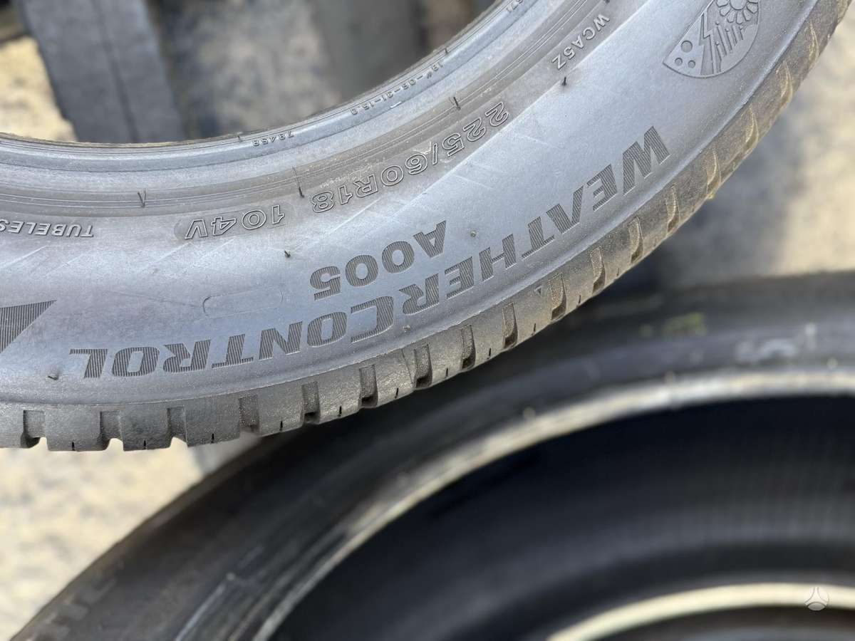 Bridgestone WEATHERCONTROL A005, universalios 225/60 R18