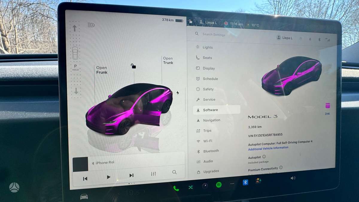 Tesla Model 3, 60 kWh, coupe