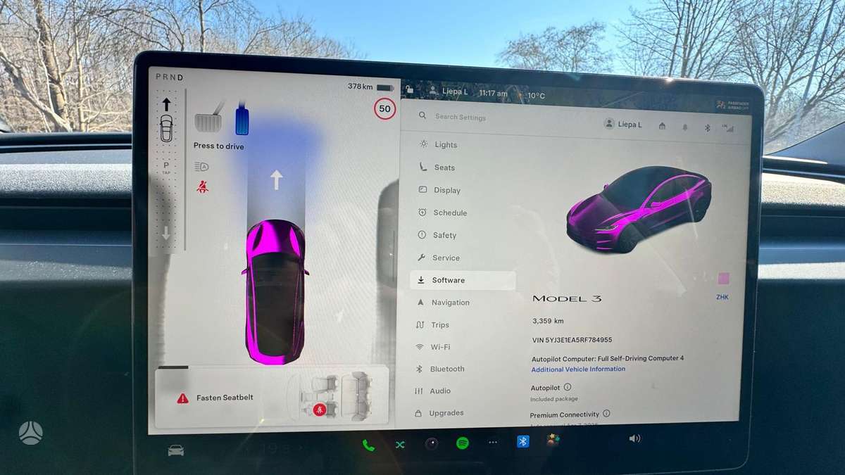 Tesla Model 3, 60 kWh, coupe