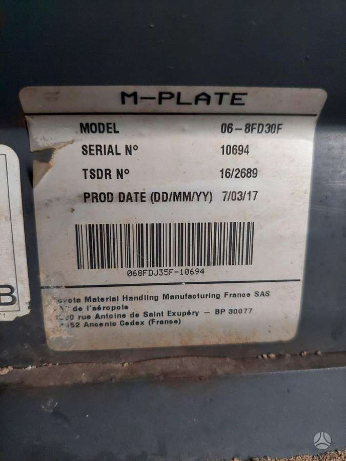Toyota 06-8FD30F, вилочные погрузчики