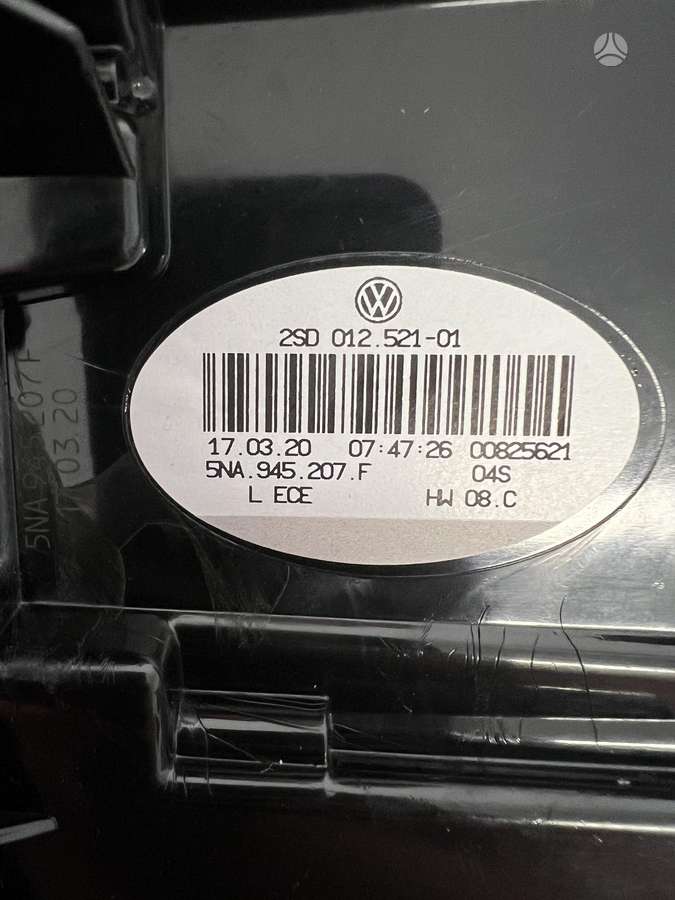 Volkswagen Tiguan, 5NA945207F, lights