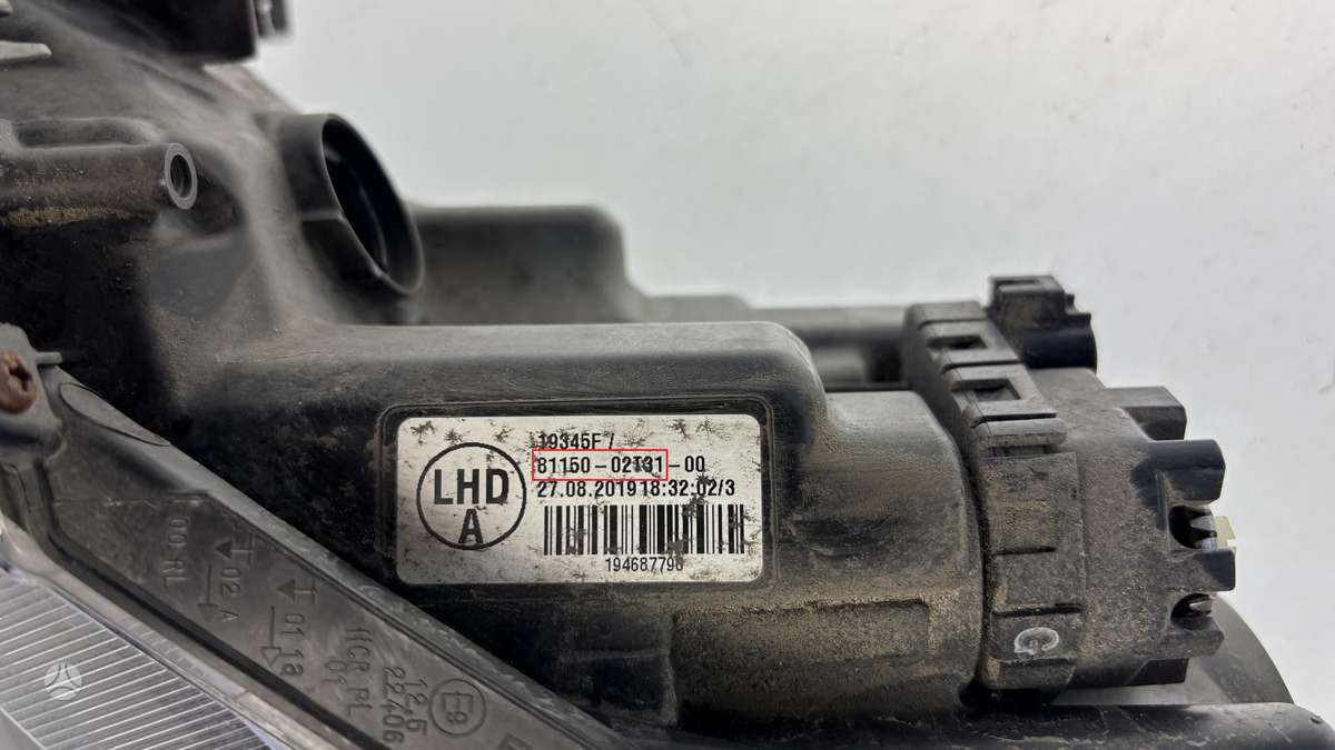 Toyota Corolla, 8115002T31, Cen29659