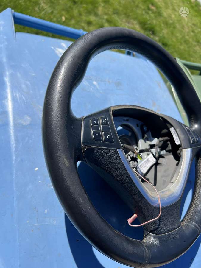 BMW X5 steering wheel