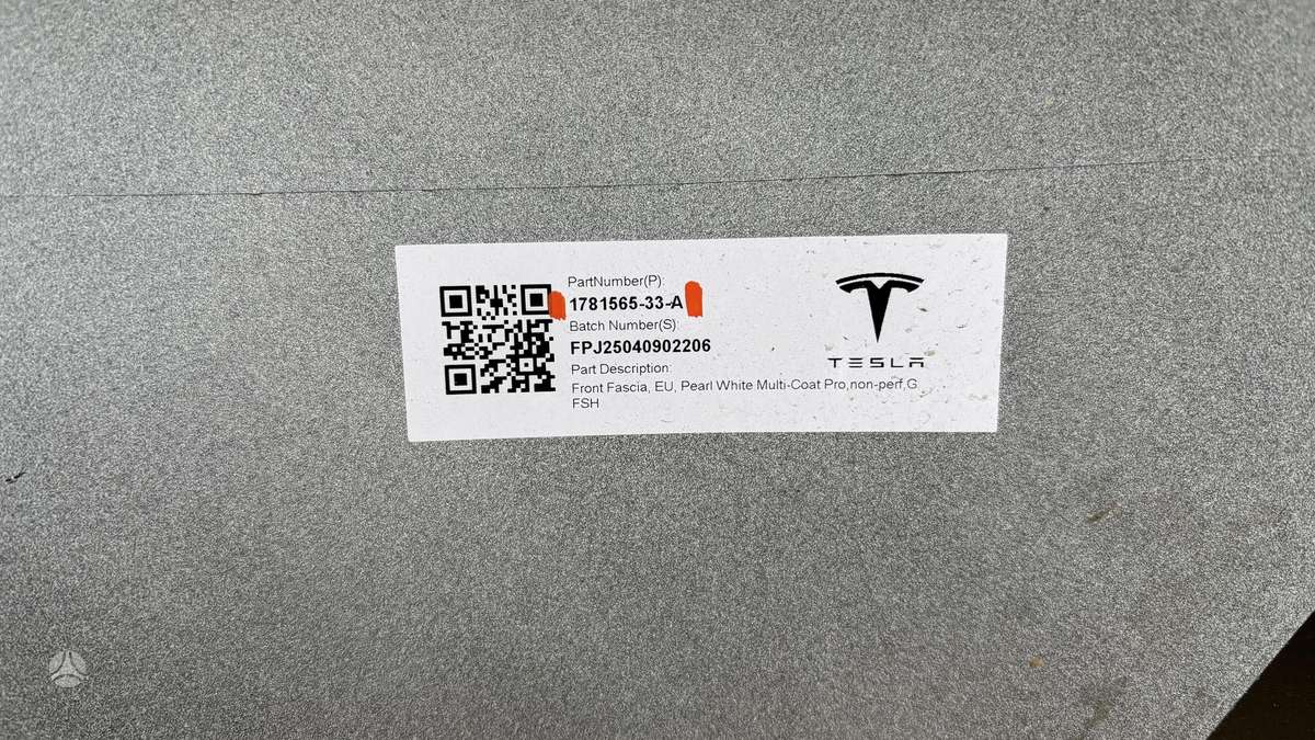 Tesla Model 3, 178156533A, Cen30754