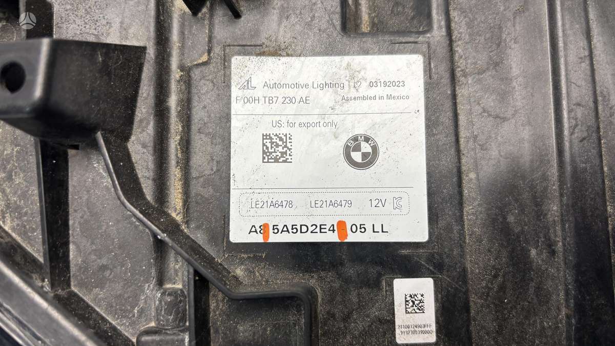 BMW X6, 5A5D2E4, Cen30524