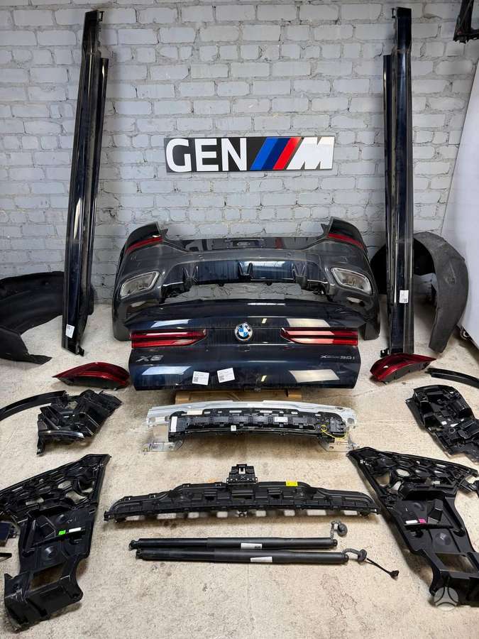 BMW X6 kėbulo dalys