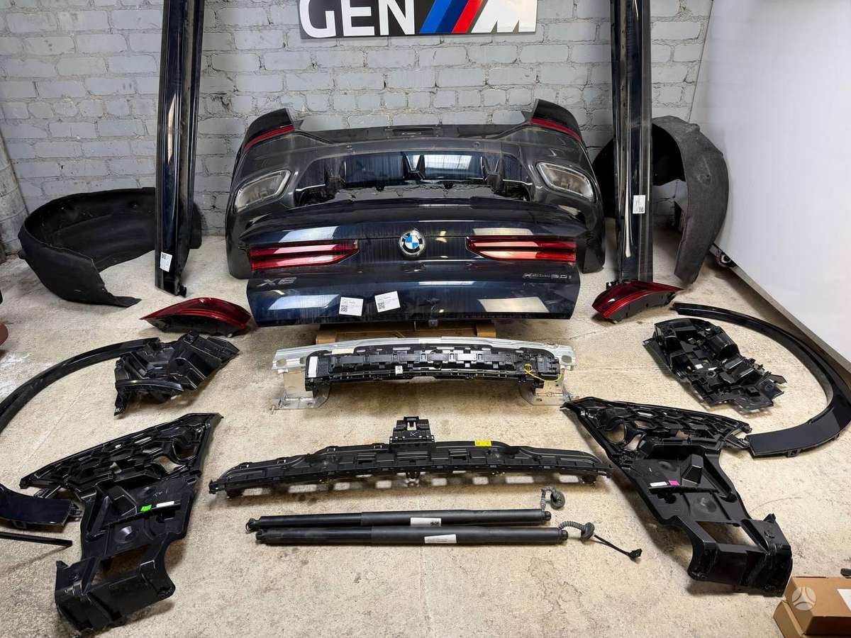 BMW X6 kėbulo dalys
