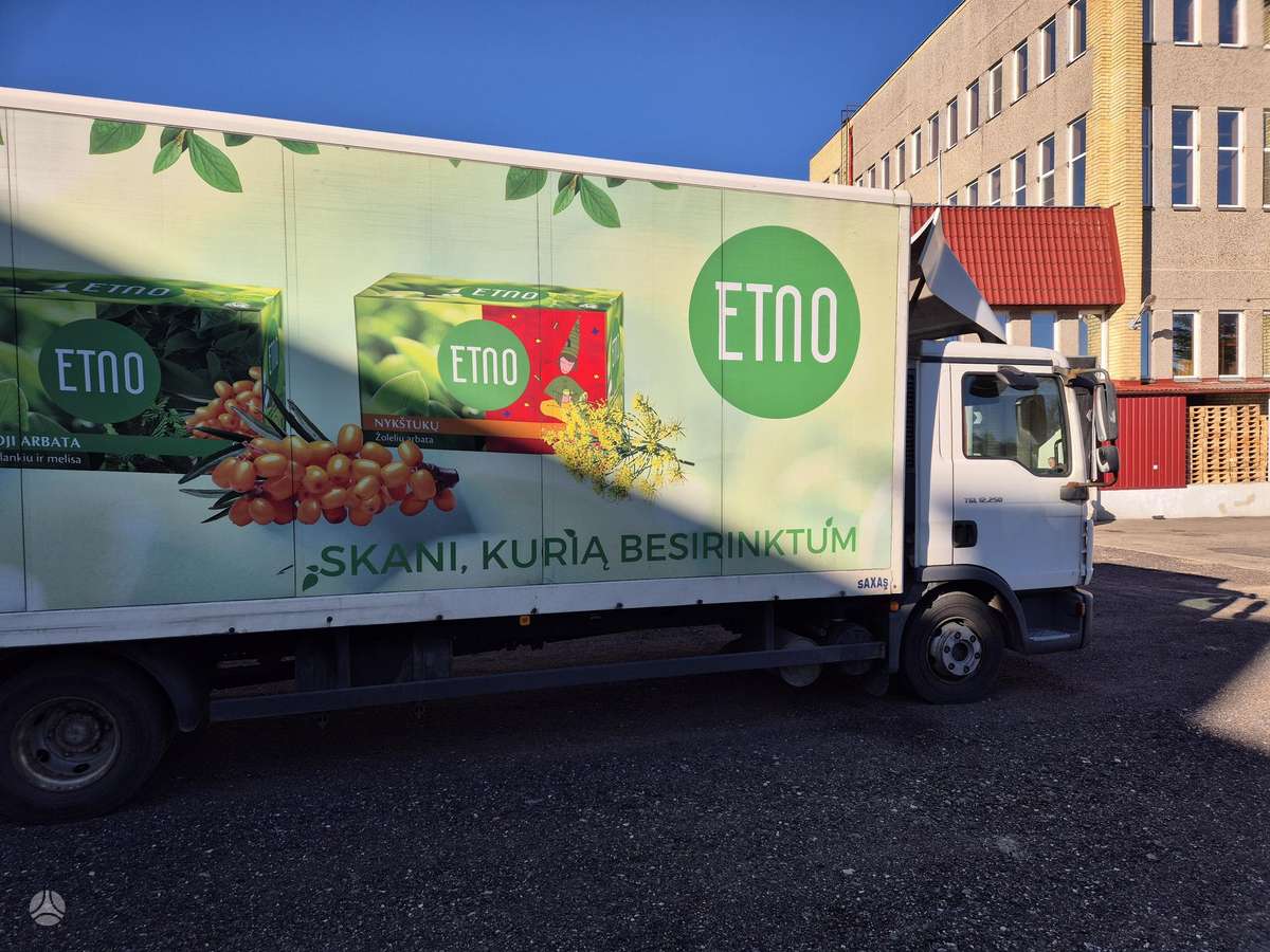 MAN TGL12.250, box trucks / box vans