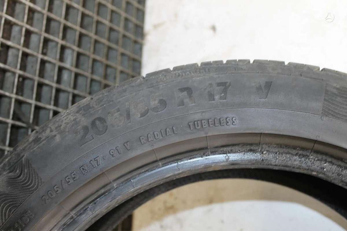 Continental, vasarinės 205/55 R17