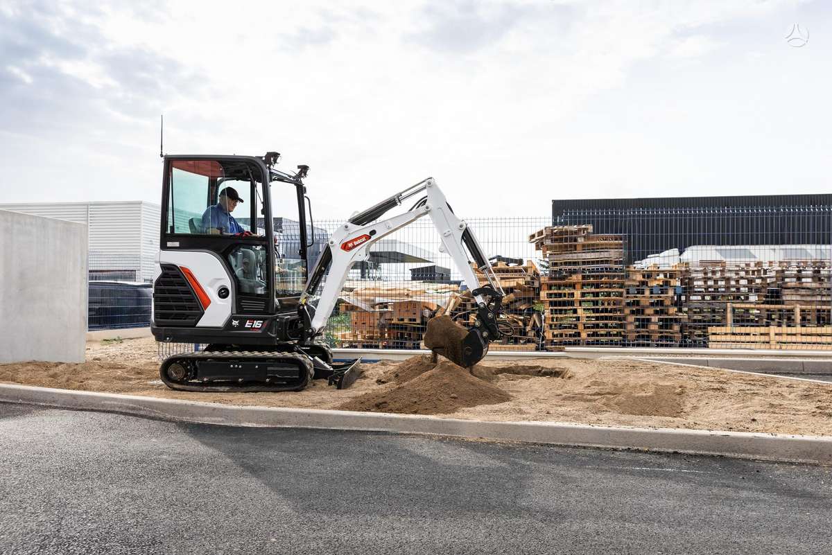Bobcat E16, экскаваторы