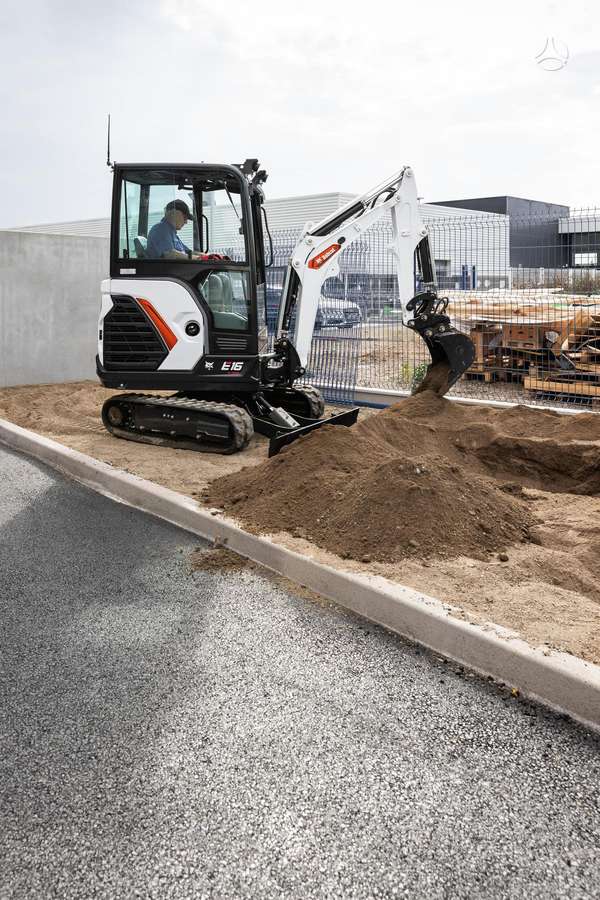 Bobcat E16, ekskavatori