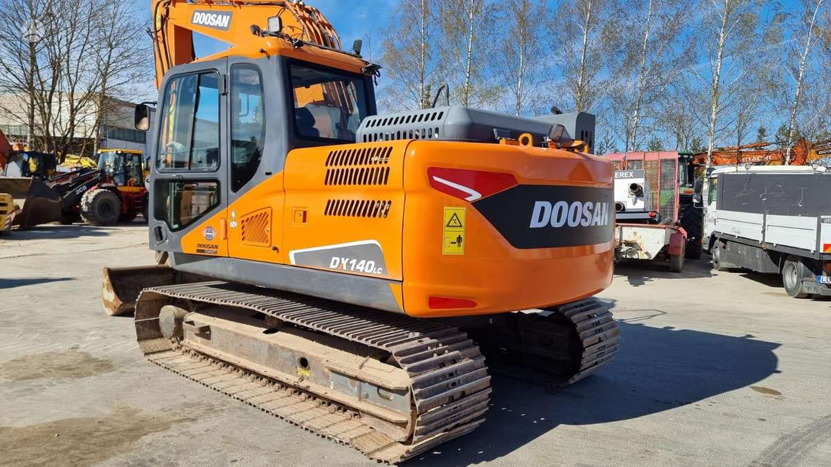 Doosan DX 140 LC-5, экскаваторы