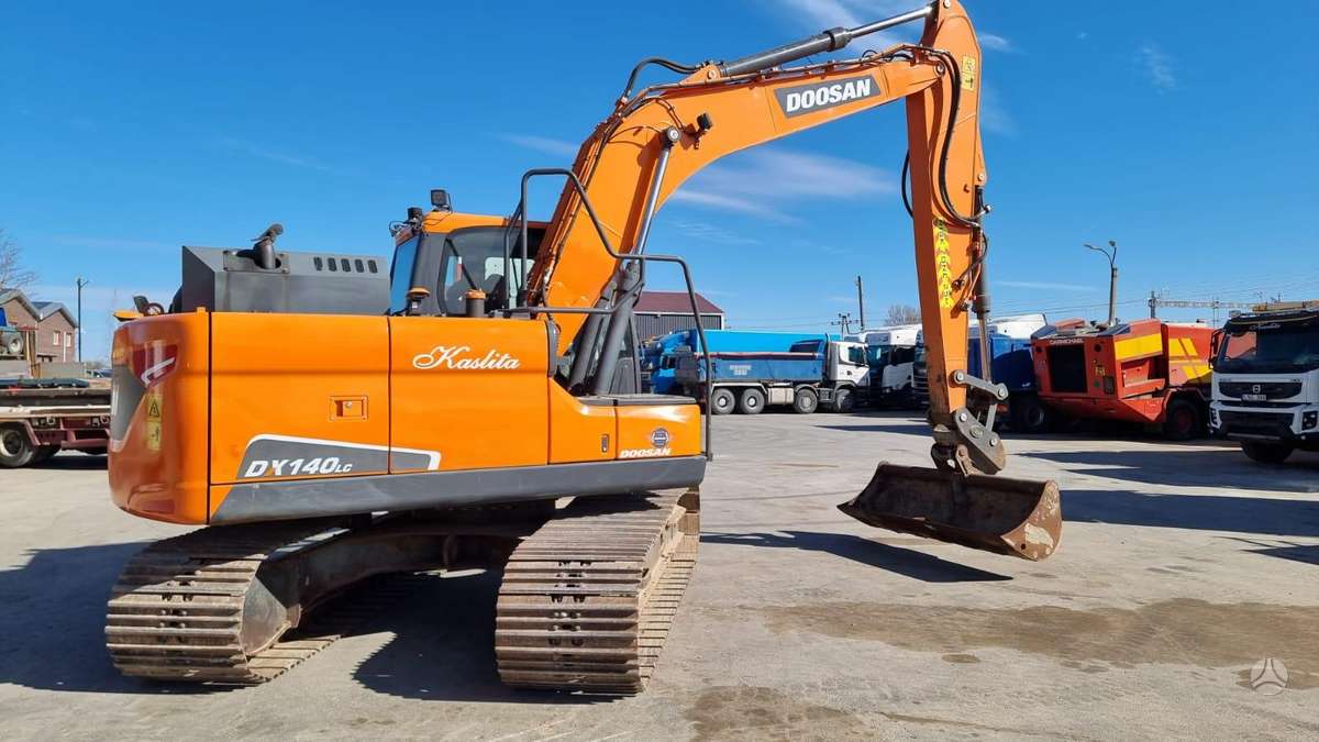 Doosan DX 140 LC-5, экскаваторы