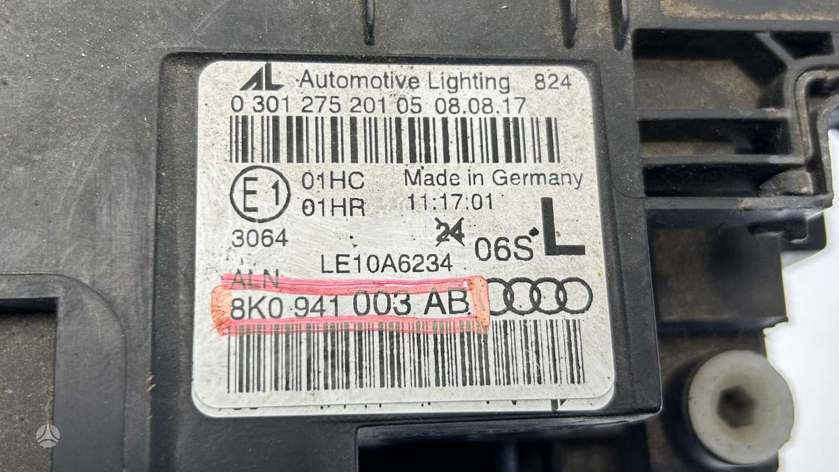 Audi A4, 8K0941003AB, Cen30324