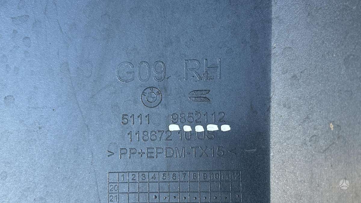 BMW XM, 9852112, Cen30351