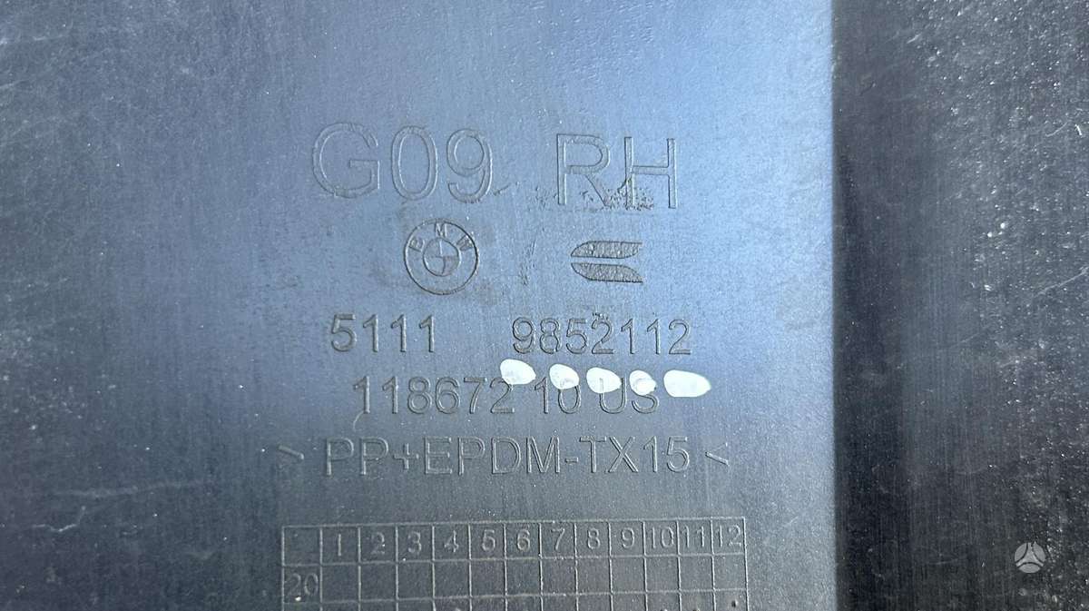 BMW XM, 9852112, Cen30352