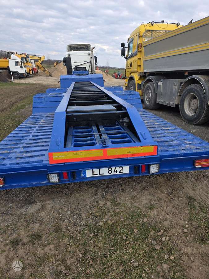 Goldhofer SP-2, spec. priekabos / puspriekabės