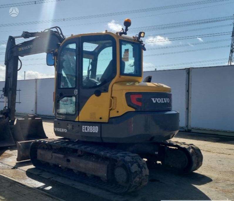 Volvo ECR88D, мини-экскаваторы