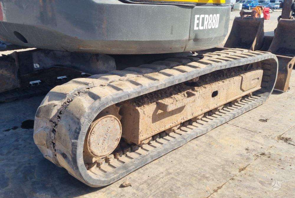 Volvo ECR88D, mini ekskavatoriai