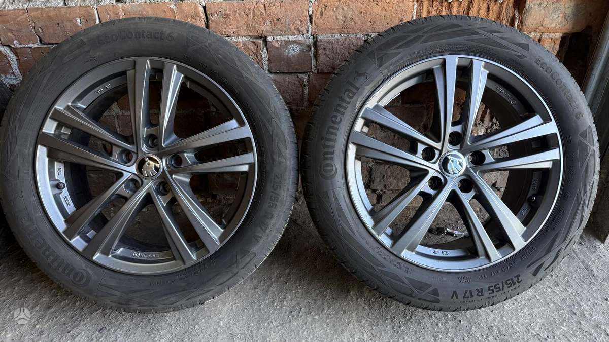 Skoda Superb, light alloy, R17
