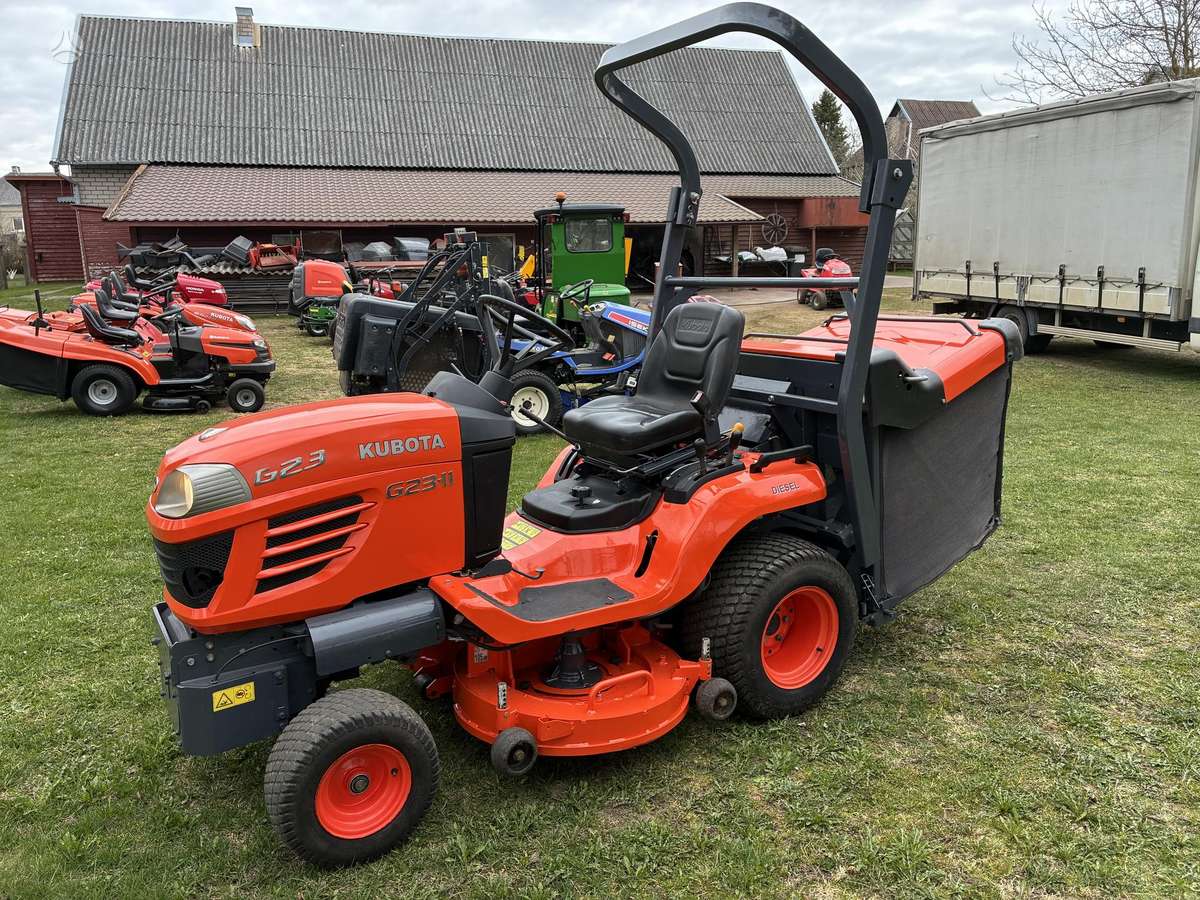 Kubota G23-ll, garden tractors