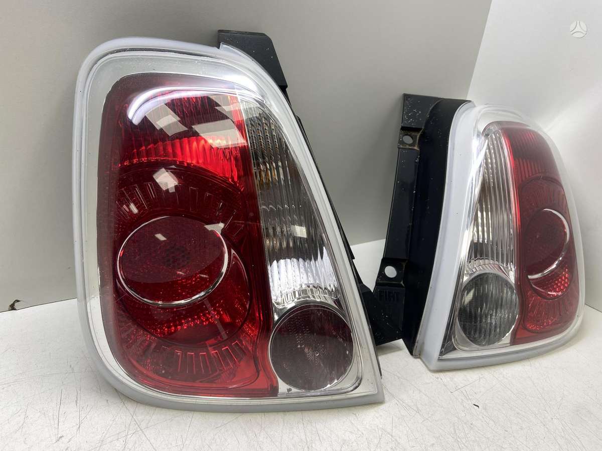 Fiat 500 lights
