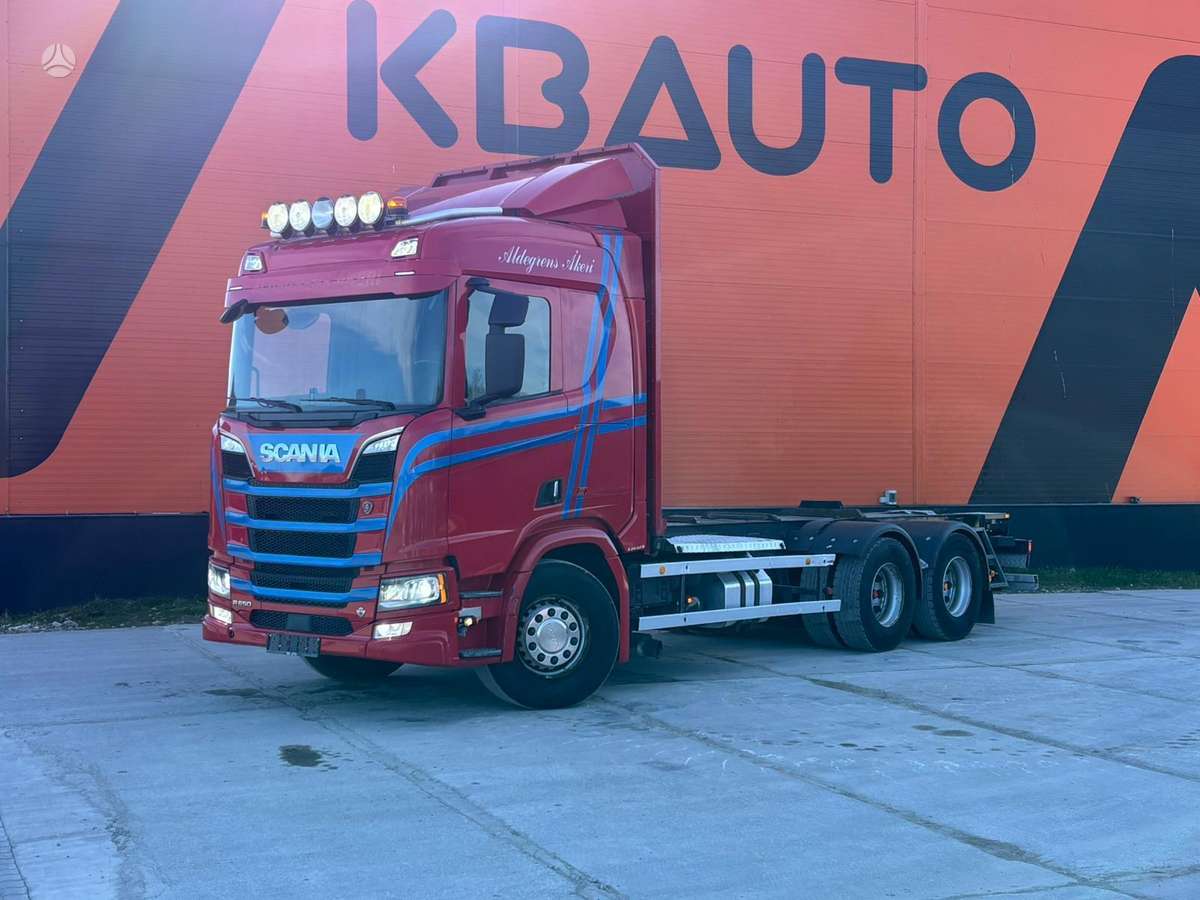 Scania R 650 6x4, шасси