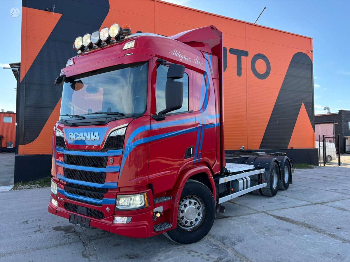 Scania R 650 6x4, шасси