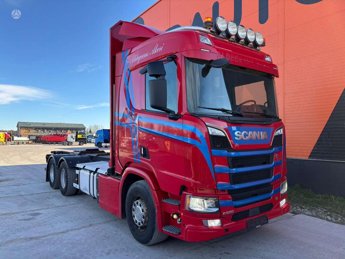 Scania R 650 6x4, шасси