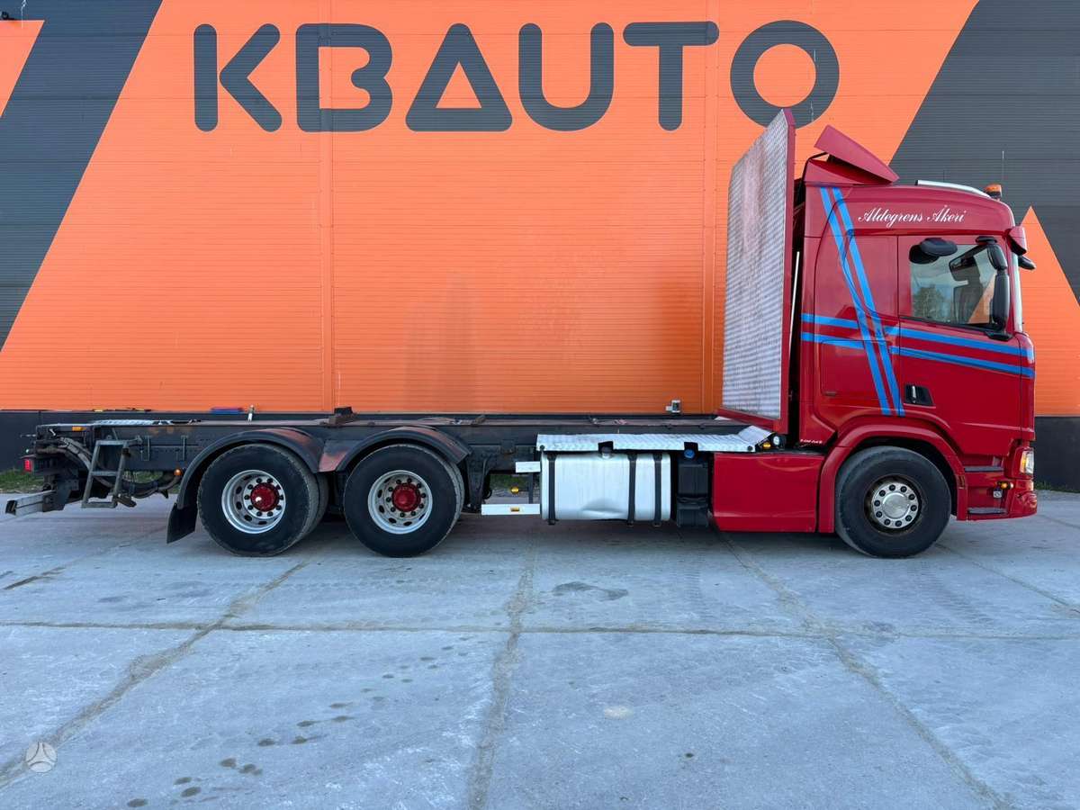 Scania R 650 6x4, шасси