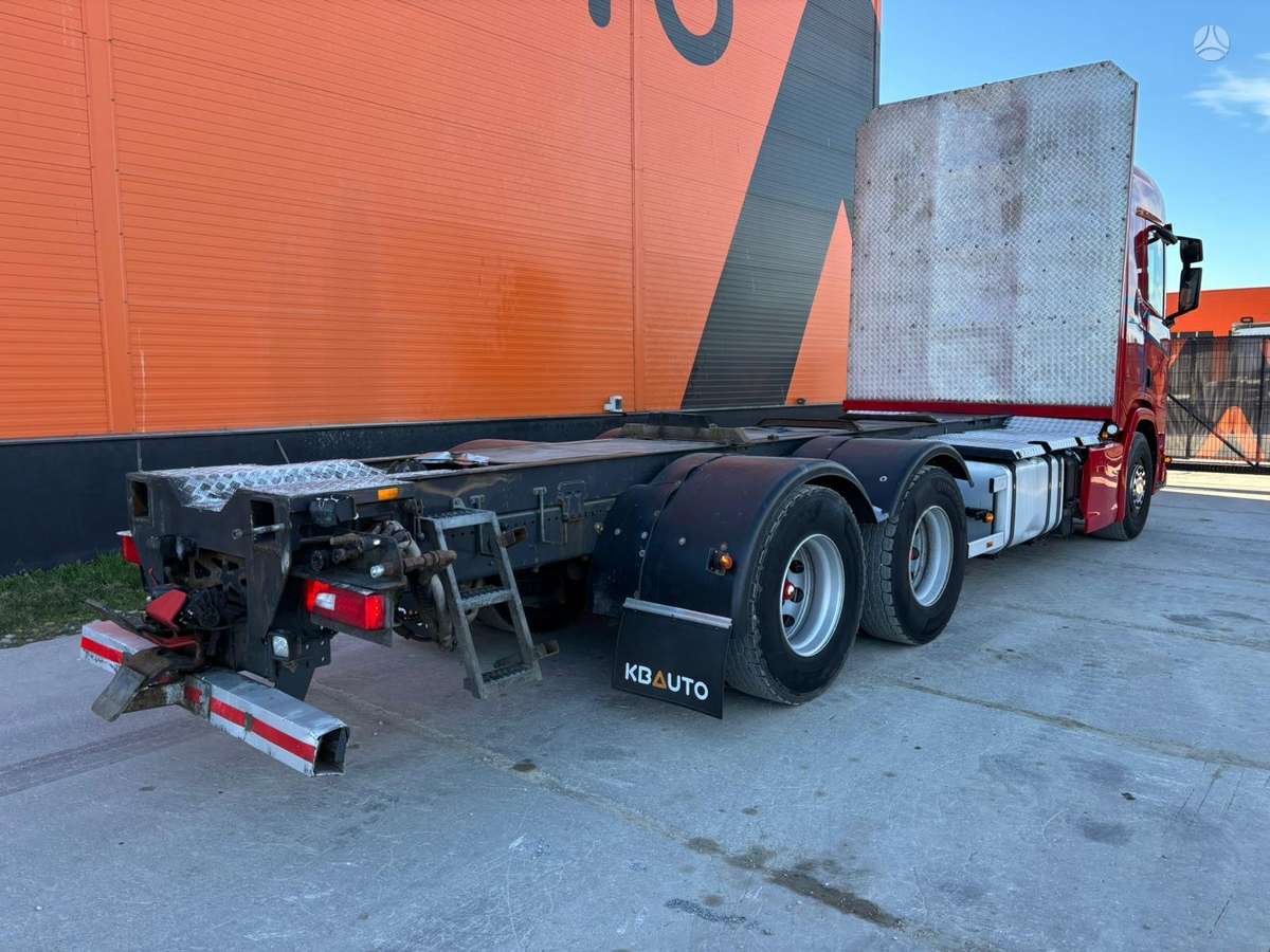 Scania R 650 6x4, шасси