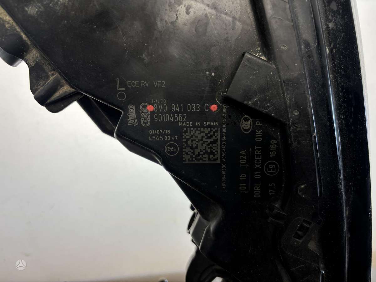 Audi A3, 8V0941033C, Cen30914