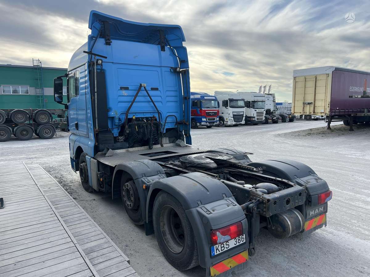 MAN TGX 26.480, manual, double sleeper