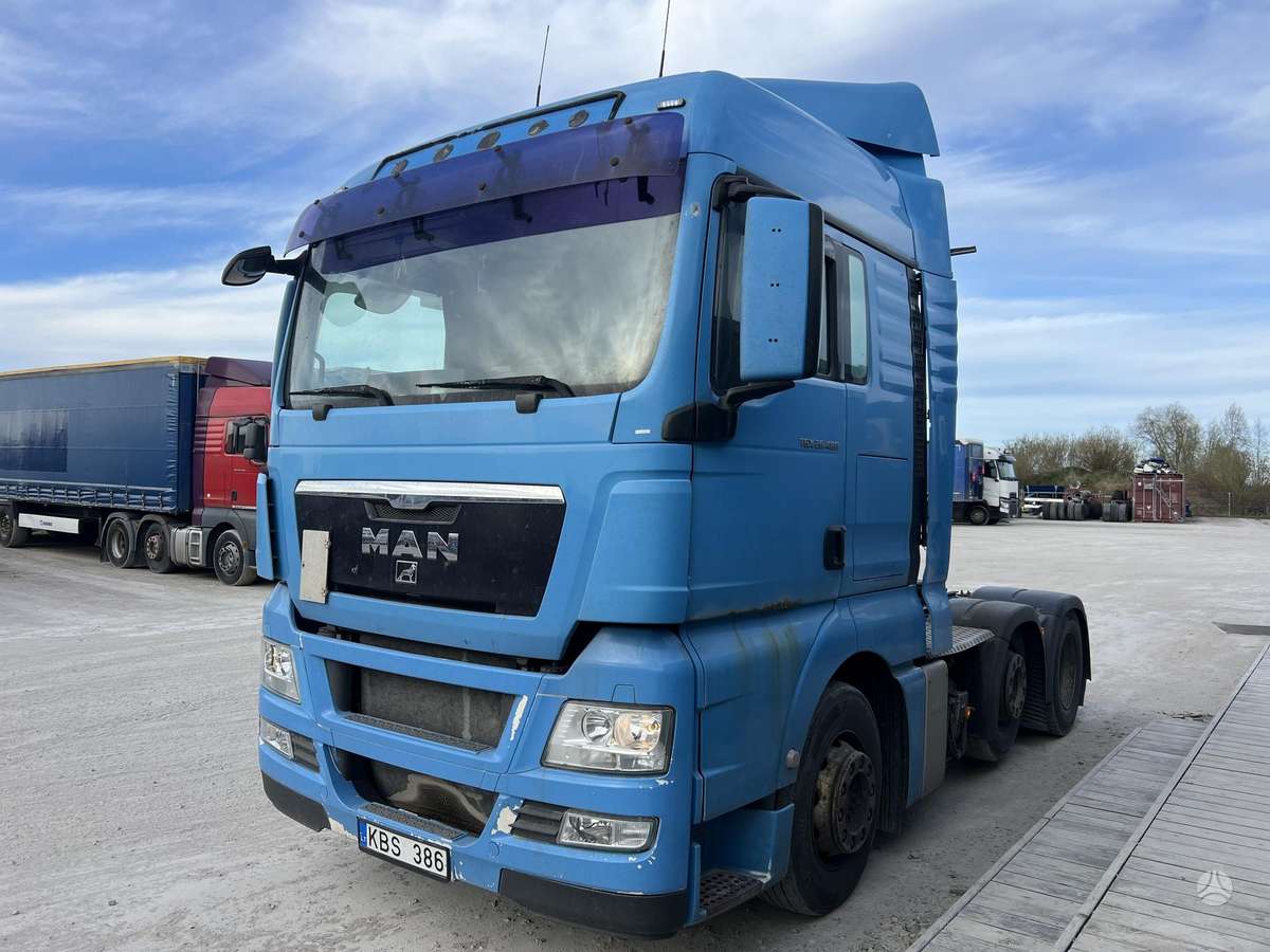 MAN TGX 26.480, manual, double sleeper