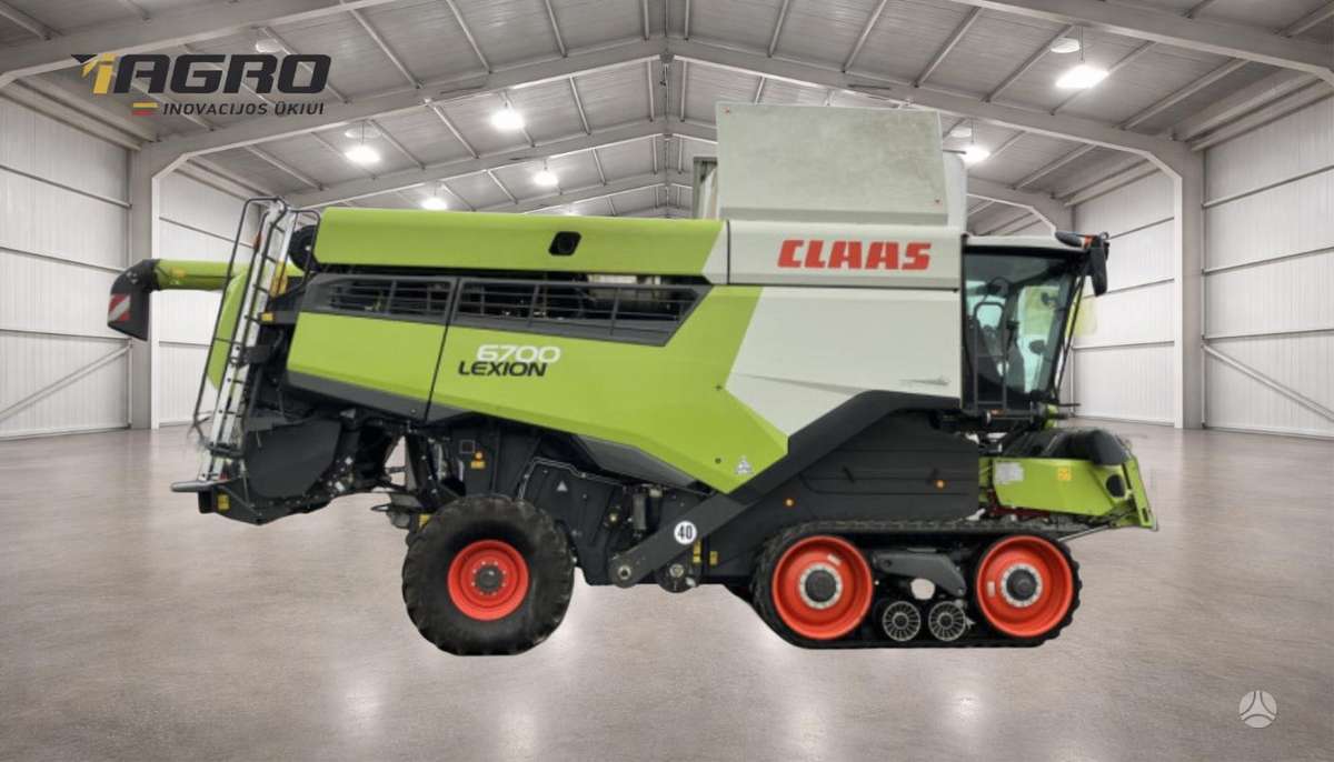 Claas Lexion 6700 TT, kombainai