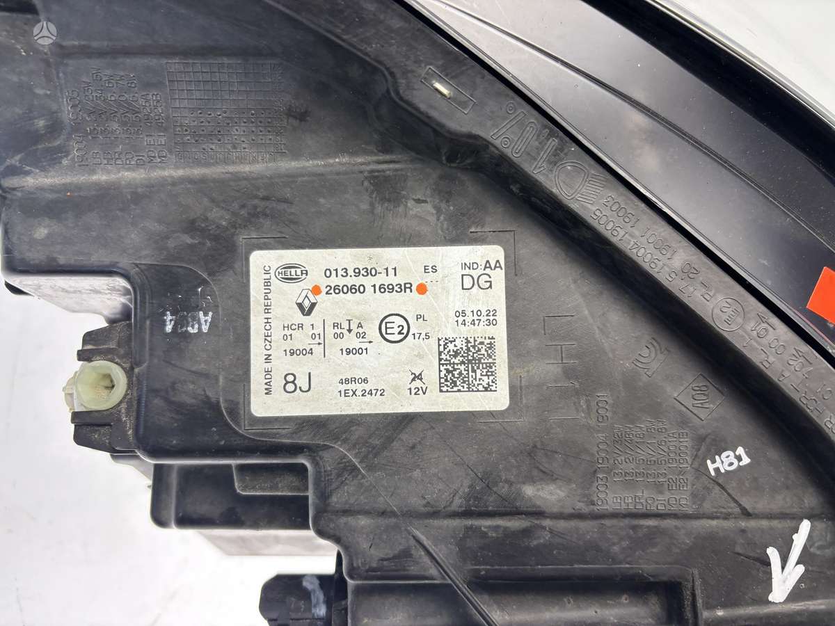 Renault Captur, 260601693R, Cen30981
