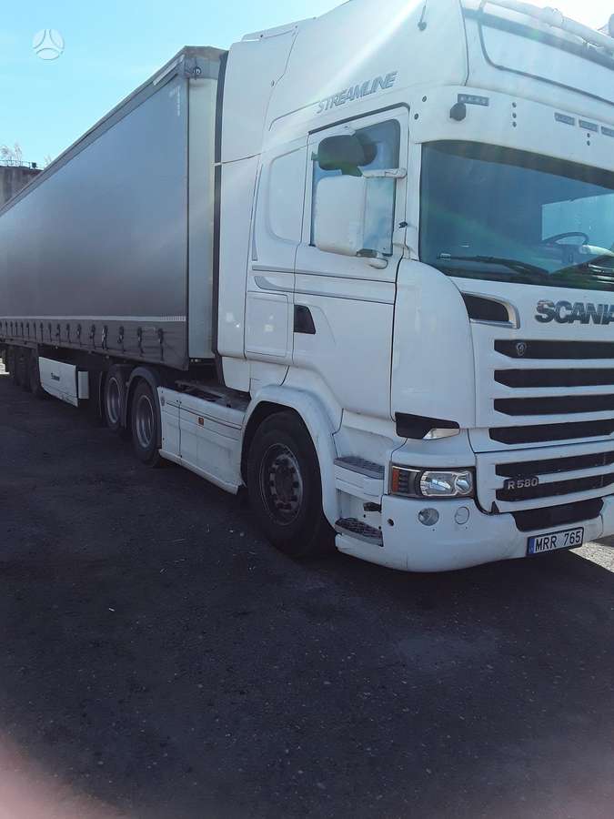 Scania R580, double sleeper