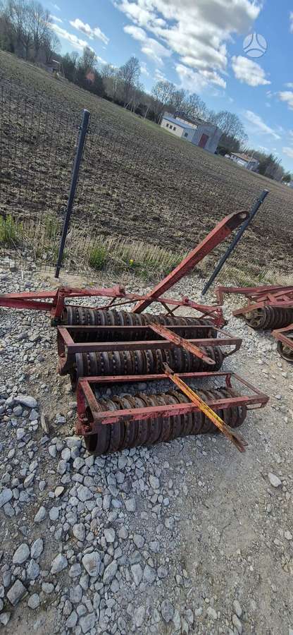 Vaderstad A-480, dirvos tankinimo, lyginimo volai