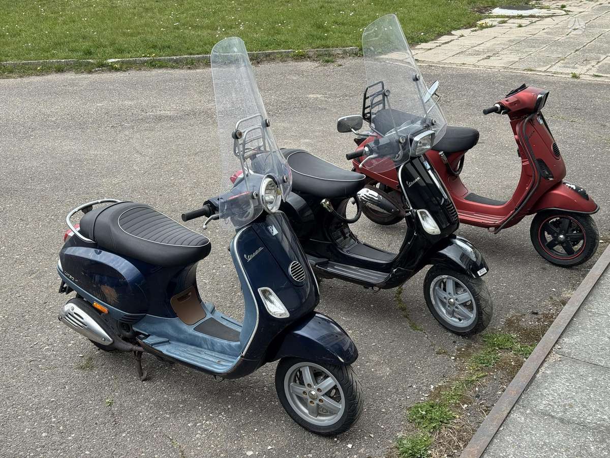 Piaggio Vespa 49cc, scooters / mopeds