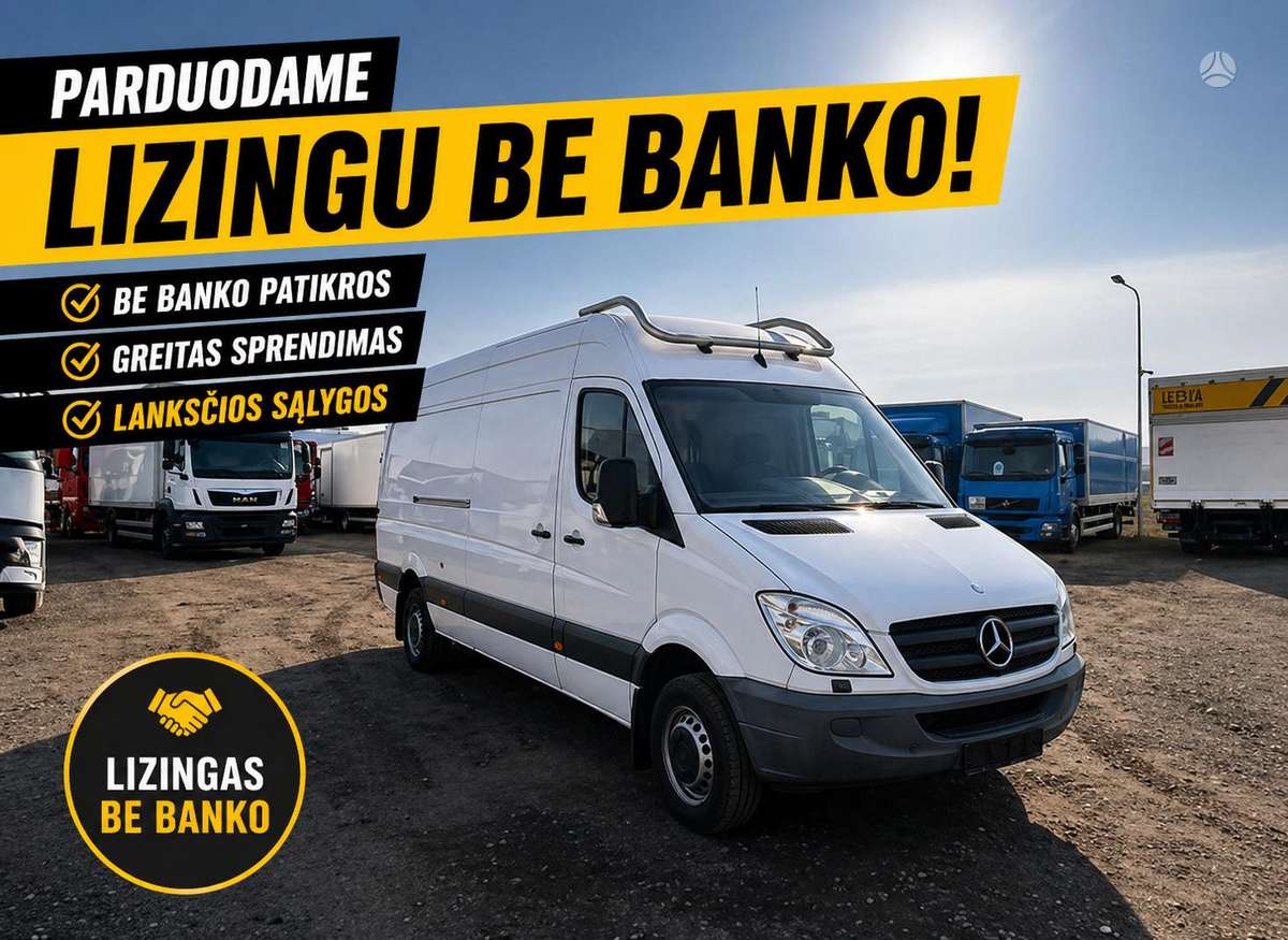 Mercedes-Benz 516 cdi serviso auto, фургоны-боксы