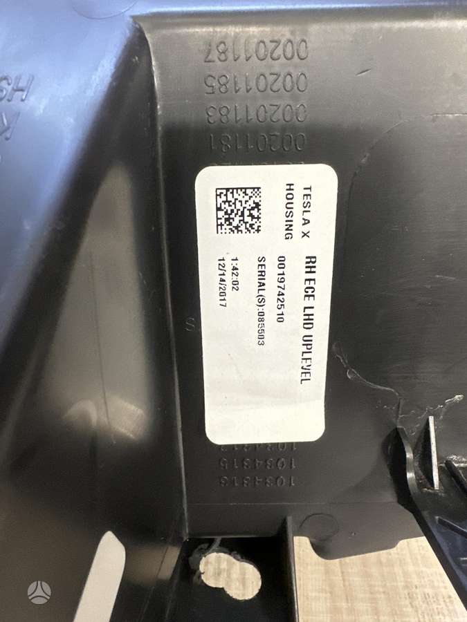 Tesla Model X, 103431900B 10341900c, žibintai