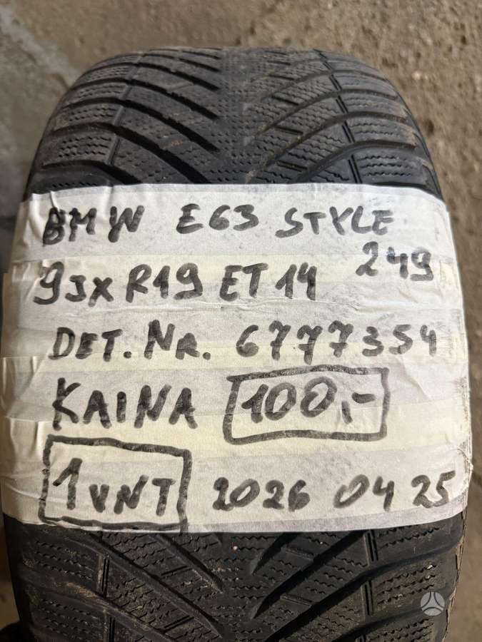 BMW Style 249, light alloy, R19