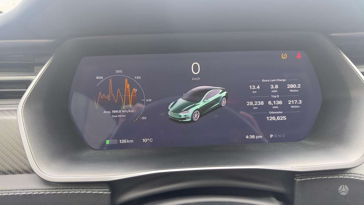 Tesla Model S, 100 кВт·ч, Хэтчбек