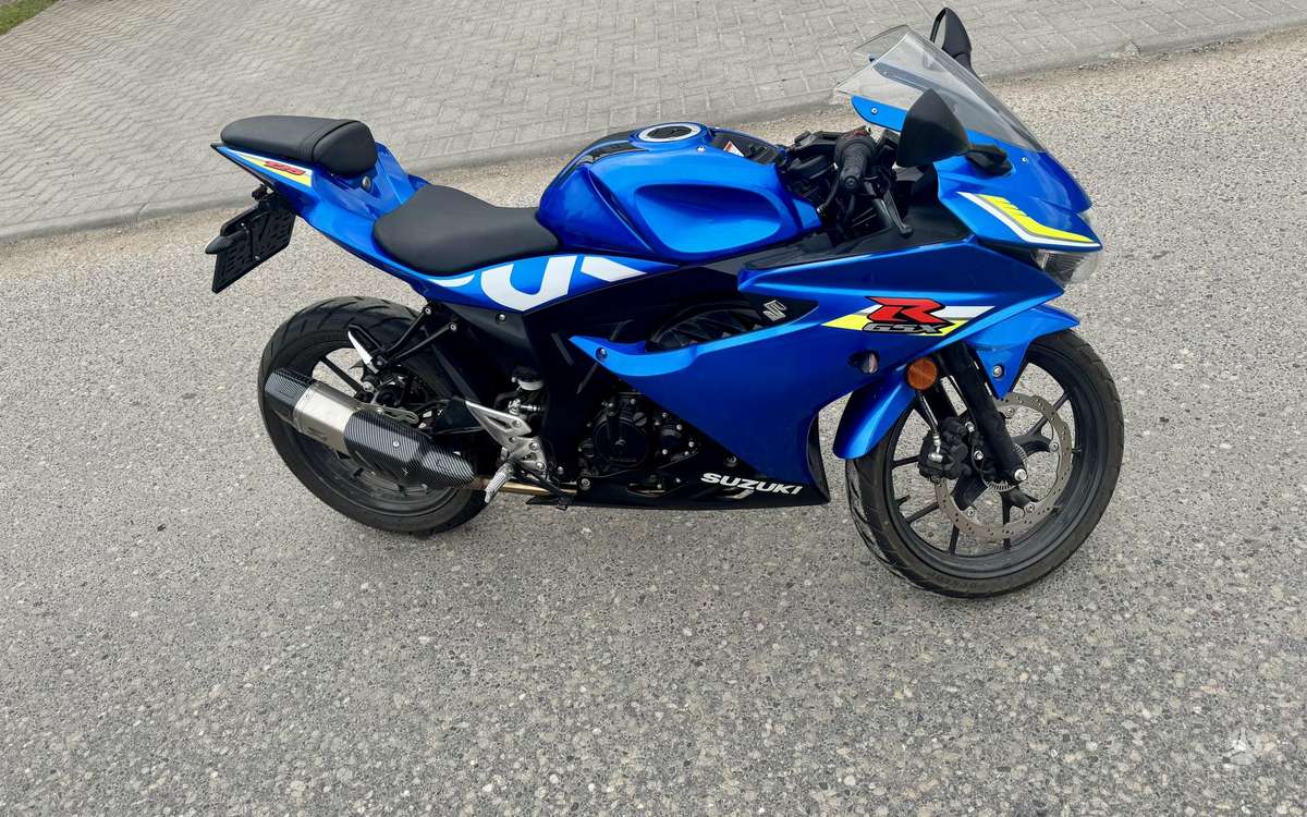 Suzuki GSX-R 125cc, superbikes