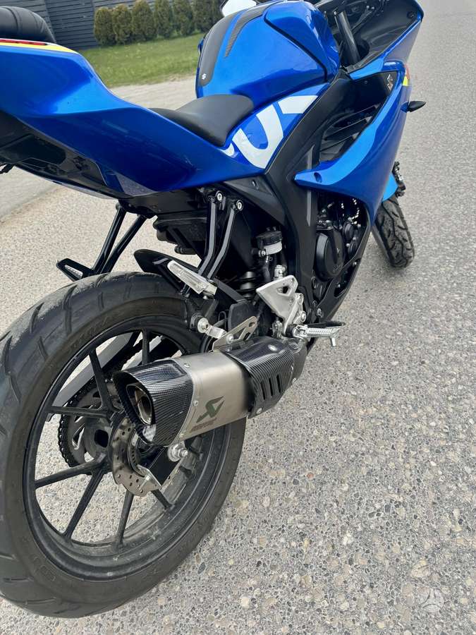 Suzuki GSX-R 125cc, superbikes