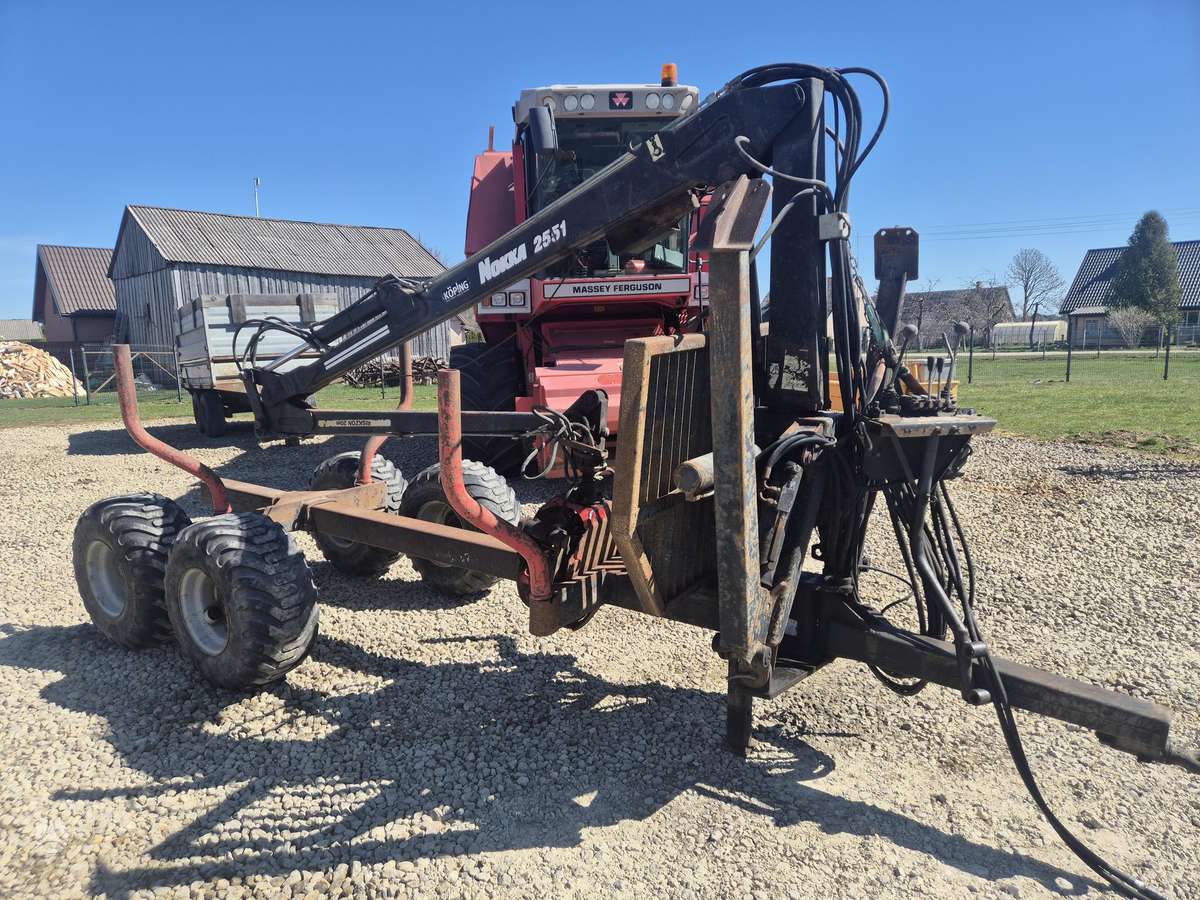 Nokka 2551, forestry trailers (self-loading)