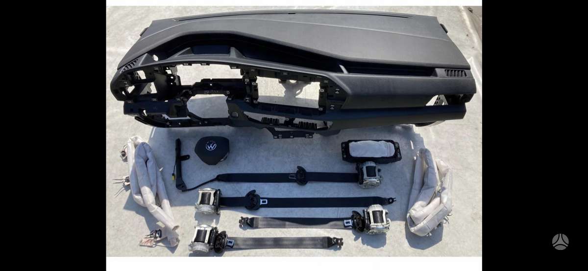 Volkswagen Caddy salono detalės