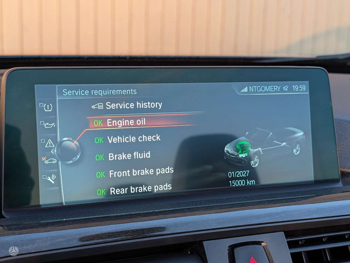 BMW 430, 2.0 l., convertible