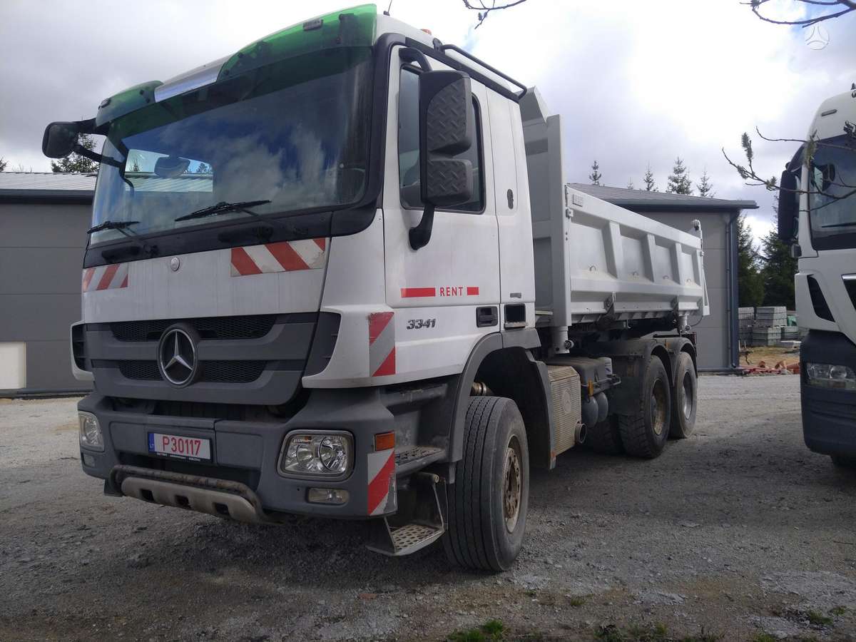Mercedes-Benz Actros, dumpers with crane