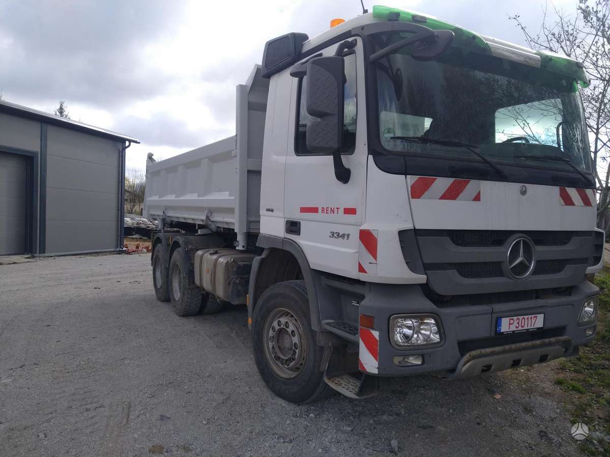 Mercedes-Benz Actros, dumpers with crane
